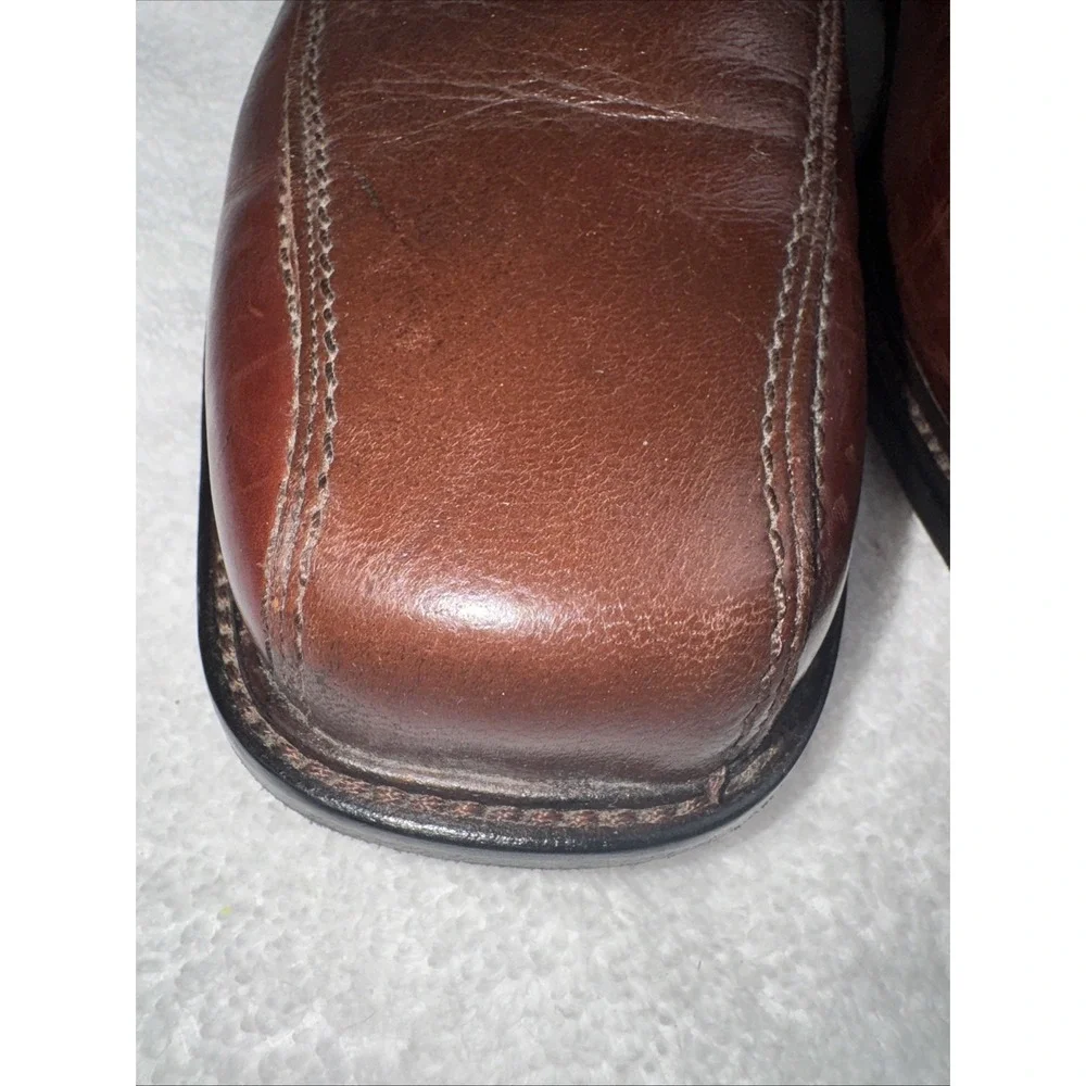 BOSTONIAN First Flex‎ Men's Brown Leather Slip On Loafer 22816 Size 10.5 M